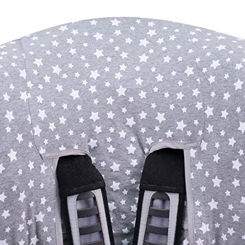 JANABEBE Funda Universal para Silla de Coche Grupo 1-2-3 White Star JANABEBE Funda Universal para Silla de Coche Grupo 1-2-3 White Star