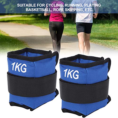 Jarchii Manos o pies, Mano de Obra Fina, práctica, Resistente al Desgaste, Bolsa de Arena para muñeca, Pesos en los Tobillos, 11.8x4.7 Pulgadas para Hombres, Mujeres, fanáticos del Fitness,(1KG) Jarchii Manos o pies, Mano de Obra Fina, práctica, Resistente al Desgaste, Bolsa de Arena para muñeca, Pesos en los Tobillos, 11.8x4.7 Pulgadas para Hombres, Mujeres, fanáticos del Fitness,(1KG)