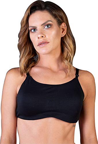 Jast Sujetador Top Confort Deportivo (607 C Negro, 85)