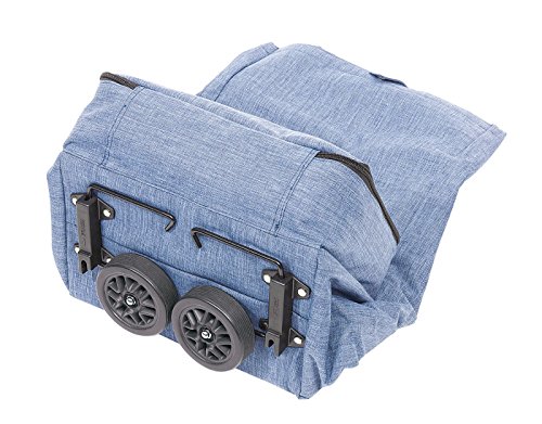 Jata Hogar Carro compra térmico 2 ruedas 30L azul 994, 32x27x70 cm