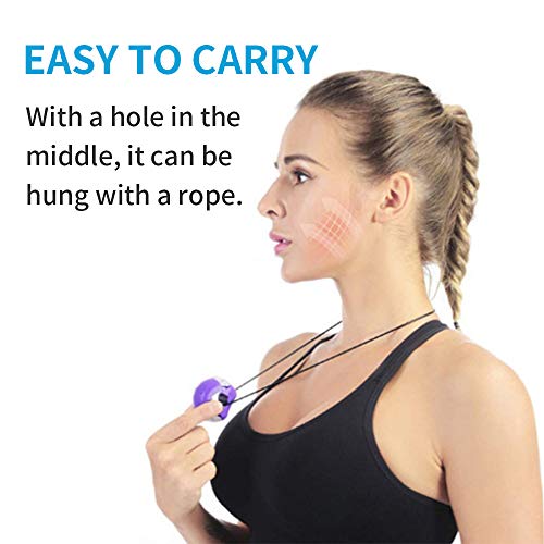Jawline Facial Fitness Ball, ZoneYan Ejercitador Mentón Masticable, Mandíbula Entrenamiento Equipo, Jaw Exerciser Ejercicios Pelota, Cara Cuello Entrenador, Bola Ejercitador Papada Jawline Facial Fitness Ball, ZoneYan Ejercitador Mentón Masticable, Mandíbula Entrenamiento Equipo, Jaw Exerciser Ejercicios Pelota, Cara Cuello Entrenador, Bola Ejercitador Papada