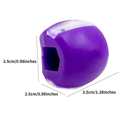 Jawzrsize Mandíbula tonificación del cuello nivel principiante, ejercitador de fitness cuello de bola para tonificar la mandíbula, definir su mandíbula, delgado y tonificar su rostro Jawzrsize Mandíbula tonificación del cuello nivel principiante, ejercitador de fitness cuello de bola para tonificar la mandíbula, definir su mandíbula, delgado y tonificar su rostro