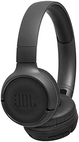 JBL Tune500BT - Auriculares supraaurales inalámbricos con conexiones multipunto y asistente de voz Google now o Siri - Batería de 16h - Negro