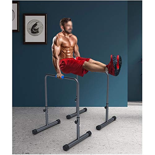 JDKC- Barras paralelas Barra Paralela de Gimnasio Ajustable en Altura, Barras Paralelas de Flexiones de Gimnasia, Estación de Inmersión para Aeróbicos, 200 Kg / 441 LB calistenia JDKC- Barras paralelas Barra Paralela de Gimnasio Ajustable en Altura, Barras Paralelas de Flexiones de Gimnasia, Estación de Inmersión para Aeróbicos, 200 Kg / 441 LB calistenia