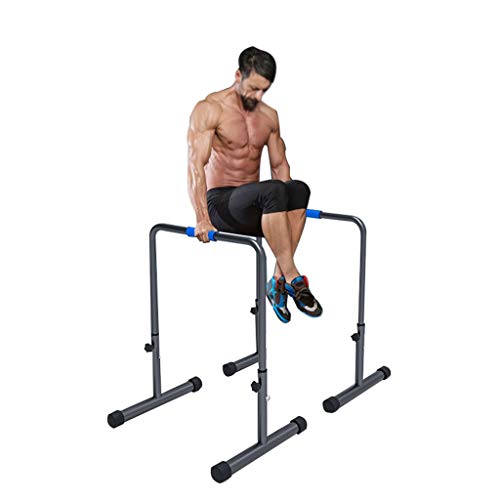JDKC- Barras paralelas Barra Paralela de Gimnasio Ajustable en Altura, Barras Paralelas de Flexiones de Gimnasia, Estación de Inmersión para Aeróbicos, 200 Kg / 441 LB calistenia JDKC- Barras paralelas Barra Paralela de Gimnasio Ajustable en Altura, Barras Paralelas de Flexiones de Gimnasia, Estación de Inmersión para Aeróbicos, 200 Kg / 441 LB calistenia