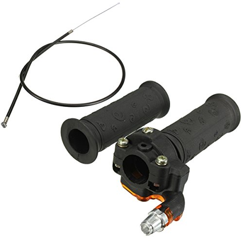 JenNiFer Twist Acelerador Acelerador Grips & Cable para ATV Quad Dirt Pit Bike 90/110/125Cc