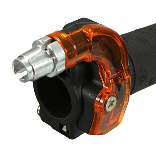 JenNiFer Twist Acelerador Acelerador Grips & Cable para ATV Quad Dirt Pit Bike 90/110/125Cc