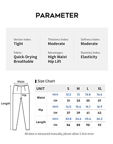 JEPOZRA Pantalon Deportivo Mujer Pantalones Largos de Compresión Secado Rápido Pantalones Deporte Mallas Largas para Running Fitness Yoga Leggings (S, Negro) JEPOZRA Pantalon Deportivo Mujer Pantalones Largos de Compresión Secado Rápido Pantalones Deporte Mallas Largas para Running Fitness Yoga Leggings (S, Negro)
