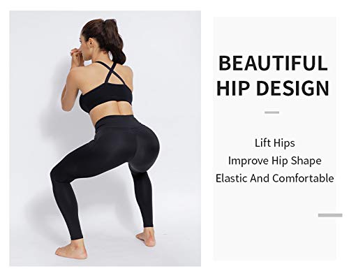 JEPOZRA Pantalon Deportivo Mujer Pantalones Largos de Compresión Secado Rápido Pantalones Deporte Mallas Largas para Running Fitness Yoga Leggings (S, Negro) JEPOZRA Pantalon Deportivo Mujer Pantalones Largos de Compresión Secado Rápido Pantalones Deporte Mallas Largas para Running Fitness Yoga Leggings (S, Negro)