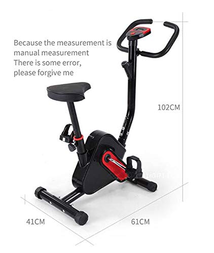 JFSKD Bicicleta estática, Equipo Configuración de Programa de Movimiento múltiple Máquina de Ejercicios elíptica, Bicicleta de Ejercicios de Interior Tipo de Equipo de Ejercicios para el hogar