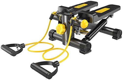 JHNEA Mini Máquinas de Step, Cardio Fitness Stepper Up-Down con Pantalla Multifuncional Twister Stepper con Cuerdas de Entrenamiento Swing Stepper para Ejercicio En Oficina & Casa,A JHNEA Mini Máquinas de Step, Cardio Fitness Stepper Up-Down con Pantalla Multifuncional Twister Stepper con Cuerdas de Entrenamiento Swing Stepper para Ejercicio En Oficina & Casa,A