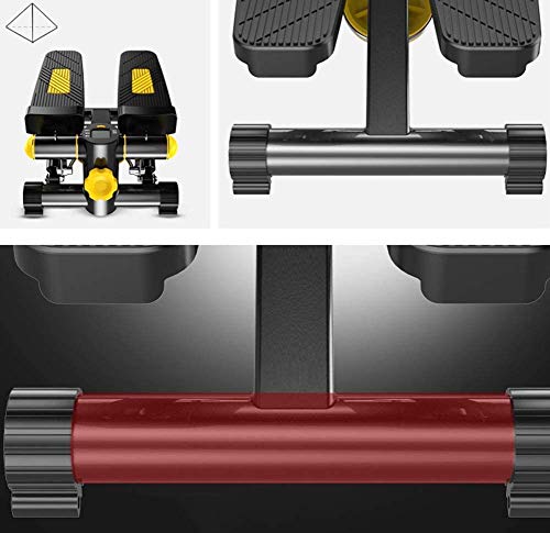 JHNEA Mini Máquinas de Step, Cardio Fitness Stepper Up-Down con Pantalla Multifuncional Twister Stepper con Cuerdas de Entrenamiento Swing Stepper para Ejercicio En Oficina & Casa,A JHNEA Mini Máquinas de Step, Cardio Fitness Stepper Up-Down con Pantalla Multifuncional Twister Stepper con Cuerdas de Entrenamiento Swing Stepper para Ejercicio En Oficina & Casa,A