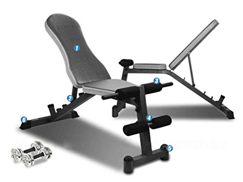 JHSHENGSHI Banco de Entrenamiento de Dumbell Abs pié de la Barra Equipo de Ejercicios Multifuncional Dispositivo Abdominal casero JHSHENGSHI Banco de Entrenamiento de Dumbell Abs pié de la Barra Equipo de Ejercicios Multifuncional Dispositivo Abdominal casero