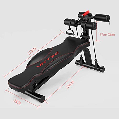 JHSHENGSHI Banco de Entrenamiento de Dumbell Entrenamiento Abdominales, aparatos de Gimnasia, mancuerna Banco, Inicio Entrenamiento Siéntate Gimnasio Banco Equipo Abdominal para Hombres JHSHENGSHI Banco de Entrenamiento de Dumbell Entrenamiento Abdominales, aparatos de Gimnasia, mancuerna Banco, Inicio Entrenamiento Siéntate Gimnasio Banco Equipo Abdominal para Hombres