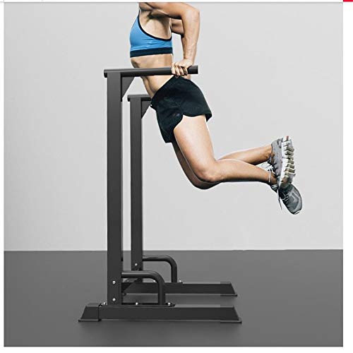 JIAGU Estación Dip Aptitud de la inmersión Barra de Apoyo for Trabajo Pesado Que sumerge Gimnasio en casa Paralelo Bar Negro Rutina de Ejercicio (Color : Black, Size : M) JIAGU Estación Dip Aptitud de la inmersión Barra de Apoyo for Trabajo Pesado Que sumerge Gimnasio en casa Paralelo Bar Negro Rutina de Ejercicio (Color : Black, Size : M)