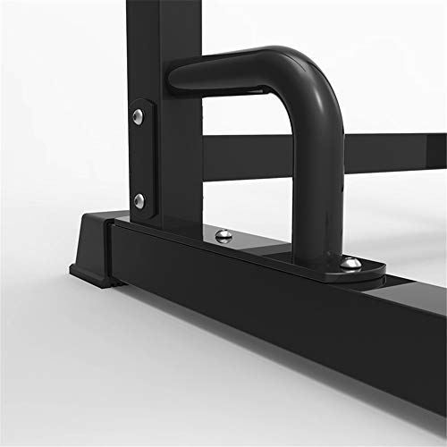 JIAGU Estación Dip Aptitud de la inmersión Barra de Apoyo for Trabajo Pesado Que sumerge Gimnasio en casa Paralelo Bar Negro Rutina de Ejercicio (Color : Black, Size : M) JIAGU Estación Dip Aptitud de la inmersión Barra de Apoyo for Trabajo Pesado Que sumerge Gimnasio en casa Paralelo Bar Negro Rutina de Ejercicio (Color : Black, Size : M)