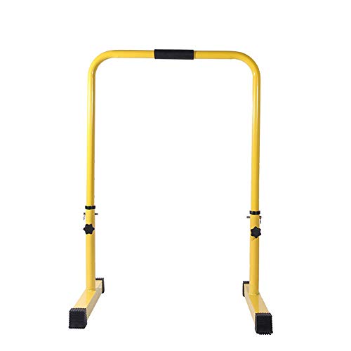 JIAGU Paralelo Estación Dip Varilla Regulable en Altura Dip Barra de Cuerpo Completo Entrenamiento de la Fuerza Rutina de Ejercicio (Color : As Shown, Size : 71x50cm) JIAGU Paralelo Estación Dip Varilla Regulable en Altura Dip Barra de Cuerpo Completo Entrenamiento de la Fuerza Rutina de Ejercicio (Color : As Shown, Size : 71x50cm)