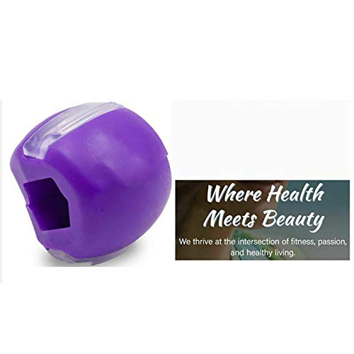 Jiaji Entrenador muscular facial, bola de fitness para la cara, equipo de tonificación, para ejercicios de fitness y cuello, utilizado para entrenamiento de mandíbula y mentón. Jiaji Entrenador muscular facial, bola de fitness para la cara, equipo de tonificación, para ejercicios de fitness y cuello, utilizado para entrenamiento de mandíbula y mentón.