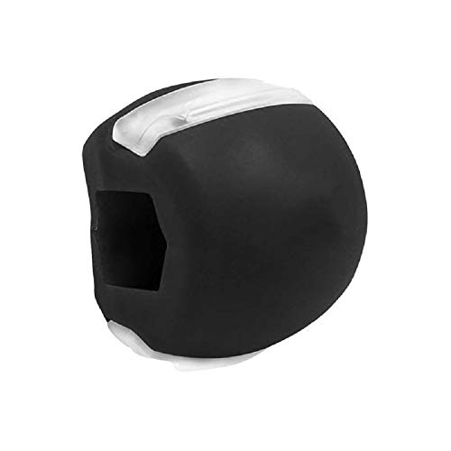 Jiaji Entrenador muscular facial, bola de fitness para la cara, equipo de tonificación, para ejercicios de fitness y cuello, utilizado para entrenamiento de mandíbula y mentón.