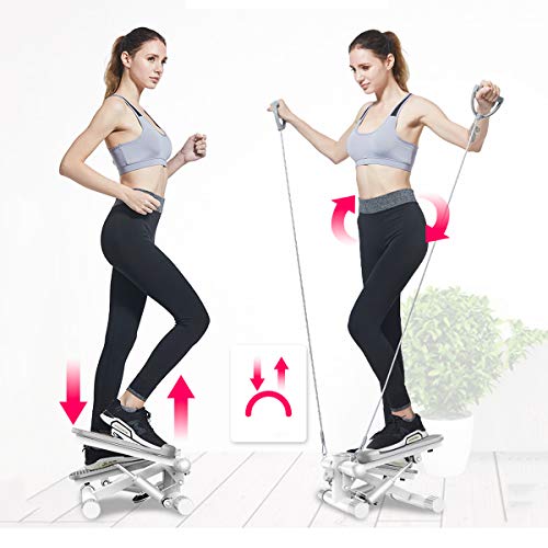 JIAJIAKONG Ejercitador De Pedal De Brazo De Pierna Local,Cintas De Correr para El Ciclo De Escritorio En Casa,Entrenador De Pedal,Equipo De Ejercicio De Gimnasio,Bicicleta Elíptica Plegable,A