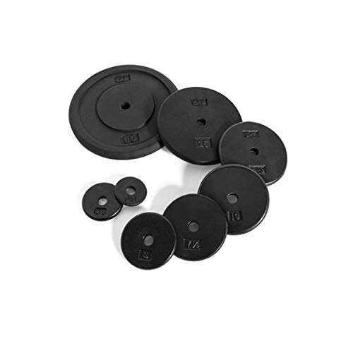 Jiande Hierro Discos Peso Placa Negro Aptitud de Hierro Fundido Grip Placa for Barra, Placa de Hierro Grip Placas de Pesas, 1.25 Lb-20 LB (Size : 1.25 LB) Jiande Hierro Discos Peso Placa Negro Aptitud de Hierro Fundido Grip Placa for Barra, Placa de Hierro Grip Placas de Pesas, 1.25 Lb-20 LB (Size : 1.25 LB)