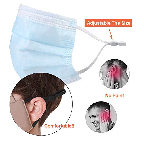 Jieddey Bandas Elásticas de Costura,100 PCS Banda Elástica con Cerraduras de Cordón de 5mm Antideslizantes Ajustables Plana Cintas para Costura Manualidades DIY Goma con Hebilla 10 Colores Jieddey Bandas Elásticas de Costura,100 PCS Banda Elástica con Cerraduras de Cordón de 5mm Antideslizantes Ajustables Plana Cintas para Costura Manualidades DIY Goma con Hebilla 10 Colores