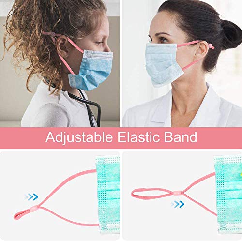 Jieddey Bandas Elásticas de Costura,100 PCS Banda Elástica con Cerraduras de Cordón de 5mm Antideslizantes Ajustables Plana Cintas para Costura Manualidades DIY Goma con Hebilla 10 Colores Jieddey Bandas Elásticas de Costura,100 PCS Banda Elástica con Cerraduras de Cordón de 5mm Antideslizantes Ajustables Plana Cintas para Costura Manualidades DIY Goma con Hebilla 10 Colores