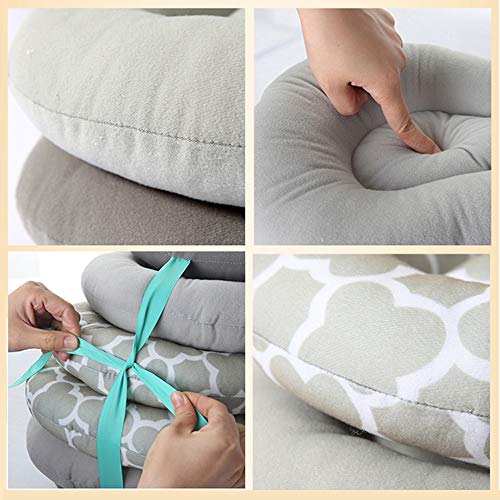 JIN GUI Almohadas de Lactancia de Altura Ajustable con página de Mariposa, Cuidado del bebé Eleve el cojín de Apoyo para la Lactancia Materna, elimine el estrés del Hombro, ayude a Alimentar JIN GUI Almohadas de Lactancia de Altura Ajustable con página de Mariposa, Cuidado del bebé Eleve el cojín de Apoyo para la Lactancia Materna, elimine el estrés del Hombro, ayude a Alimentar