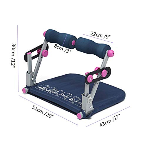 JIN GUI Máquina Multifuncional para Abdomen, Abdominales domésticos para Personas perezosas, Equipo de Entrenamiento para el Abdomen y el núcleo, Equipo para Ejercicios de Fitness