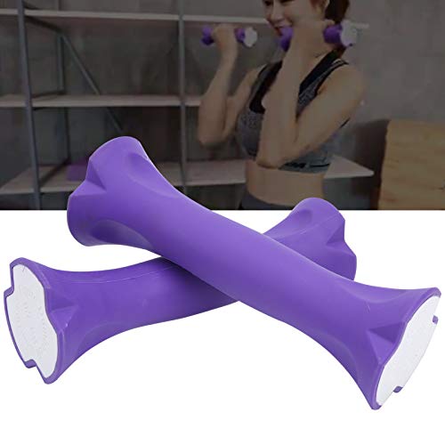 Jingyig Mancuernas para Ejercicios aeróbicos, Juego de Mancuernas, Mancuernas para Yoga, Mancuernas de PU de Hierro, 2 Piezas para Fitness, Hombres y Mujeres