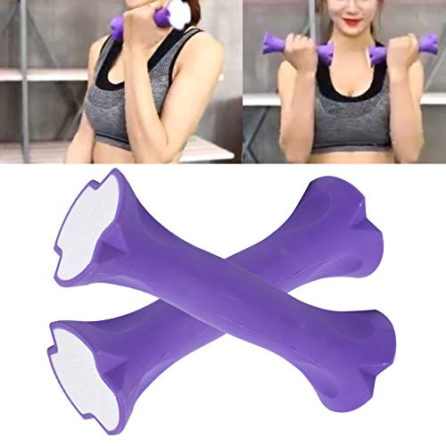 Jingyig Mancuernas para Ejercicios aeróbicos, Juego de Mancuernas, Mancuernas para Yoga, Mancuernas de PU de Hierro, 2 Piezas para Fitness, Hombres y Mujeres