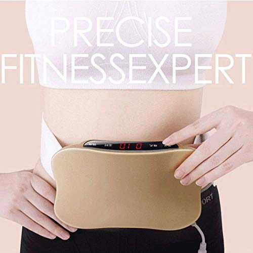 JINQI Entrenadores De Vibración Estimulador Cinturón De Tonificación Muscular con Programas De Velocidad Infinitamente Variable Masajeador Corporal para El Abdomen Muscular del Estómago