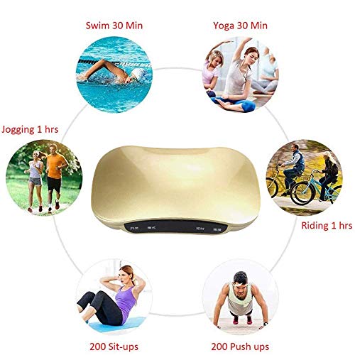 JINQI Entrenadores De Vibración Estimulador Cinturón De Tonificación Muscular con Programas De Velocidad Infinitamente Variable Masajeador Corporal para El Abdomen Muscular del Estómago JINQI Entrenadores De Vibración Estimulador Cinturón De Tonificación Muscular con Programas De Velocidad Infinitamente Variable Masajeador Corporal para El Abdomen Muscular del Estómago