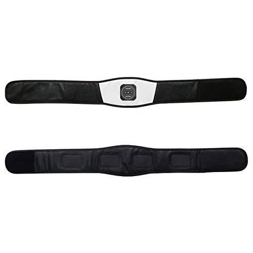 JINQI Entrenadores De Vibración Estimulador De Abdomen De Cuero USB Cinturón De Tonificación Muscular con 6 Programas Masajeador Corporal para Estómago Muscular Abdominal Sin Almohadillas De Repuesto JINQI Entrenadores De Vibración Estimulador De Abdomen De Cuero USB Cinturón De Tonificación Muscular con 6 Programas Masajeador Corporal para Estómago Muscular Abdominal Sin Almohadillas De Repuesto
