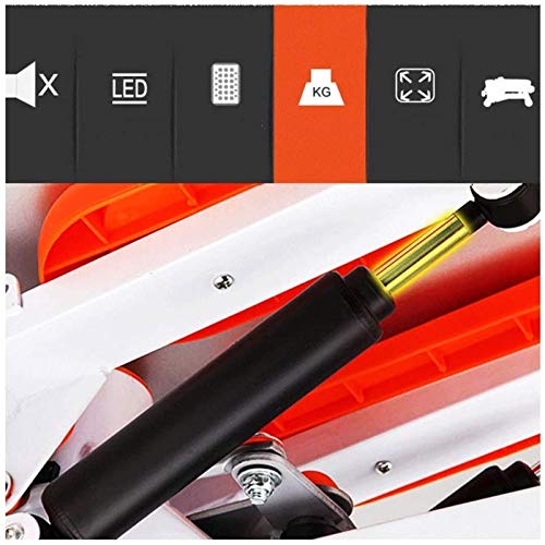 JISHIYU Máquina elíptica Entrenador Cruzado Stepper Sport Stepper Air Stepper Twist Ejercicio Ajustable Máquina Ejercicio Naranja Mini Paso a Paso JISHIYU Máquina elíptica Entrenador Cruzado Stepper Sport Stepper Air Stepper Twist Ejercicio Ajustable Máquina Ejercicio Naranja Mini Paso a Paso