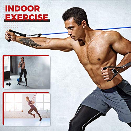 JJW Bandas de Resistencia Set de Bandas de Ejercicio,JJw11 Pack de Bandas de Ejercicio,Equipo de Gimnasio en casa para Hombres/Mujeres (1) JJW Bandas de Resistencia Set de Bandas de Ejercicio,JJw11 Pack de Bandas de Ejercicio,Equipo de Gimnasio en casa para Hombres/Mujeres (1)