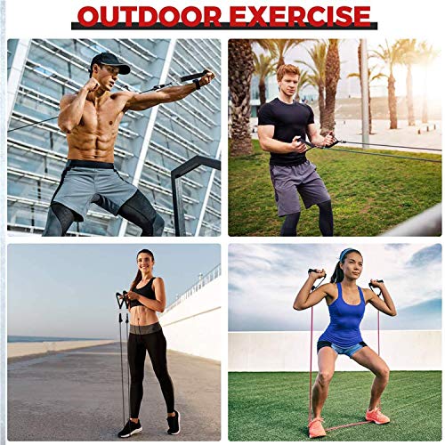 JJW Bandas de Resistencia Set de Bandas de Ejercicio,JJw11 Pack de Bandas de Ejercicio,Equipo de Gimnasio en casa para Hombres/Mujeres (1) JJW Bandas de Resistencia Set de Bandas de Ejercicio,JJw11 Pack de Bandas de Ejercicio,Equipo de Gimnasio en casa para Hombres/Mujeres (1)