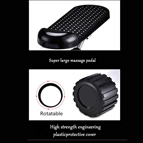 JKHK Entrenador elíptico Paso a Paso Almohadilla para Caminar Máquina para Correr Fitness Mini aeróbicos Equipo para ejercitar Paso a Paso Pedal Cinta de Correr para piernas y glúteos