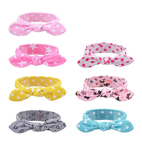 JMITHA diademas bebé recién nacido y bebés arco del pelo de la venda elástico bebé turbante pelo niñas diadema arco (A01) JMITHA diademas bebé recién nacido y bebés arco del pelo de la venda elástico bebé turbante pelo niñas diadema arco (A01)