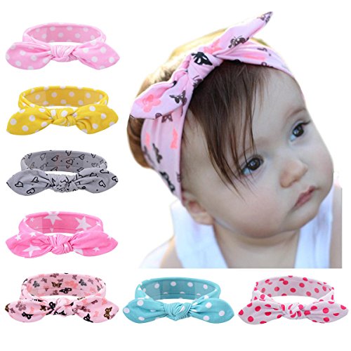 JMITHA diademas bebé recién nacido y bebés arco del pelo de la venda elástico bebé turbante pelo niñas diadema arco (A01) JMITHA diademas bebé recién nacido y bebés arco del pelo de la venda elástico bebé turbante pelo niñas diadema arco (A01)