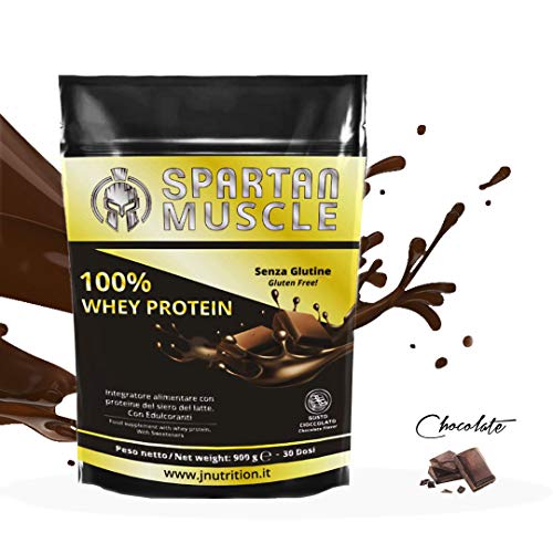 Jnutrition Spartan Muscle, 100% Whey Proteina de suero de leche en polvo, Sin Gluten, batido de proteina whey, proteina para aumentar masa muscular,