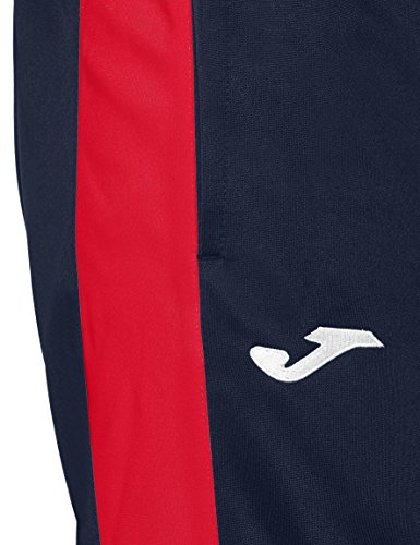 Joma 100761.306 Pantalones, Hombre, Azul Marino/Rojo, M