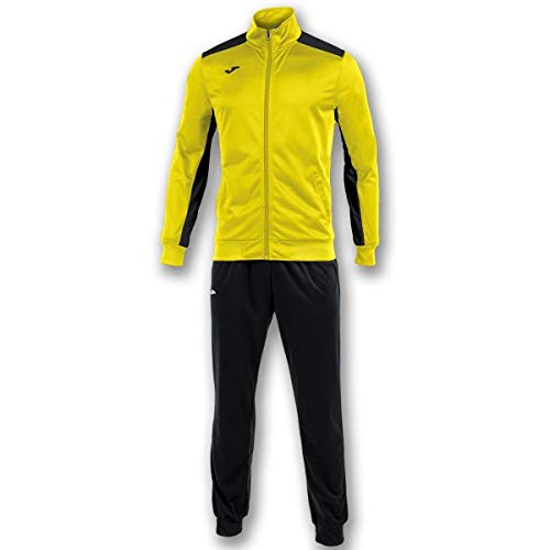 Joma Academy Chandal Caballero, Hombre, Amarillo/Negro, L