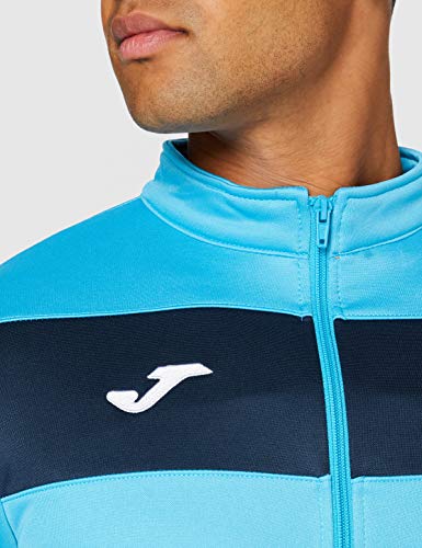 Joma Academy II Chándal, Hombre, Azul (Turquesa Fluor/Marino), XL Joma Academy II Chándal, Hombre, Azul (Turquesa Fluor/Marino), XL