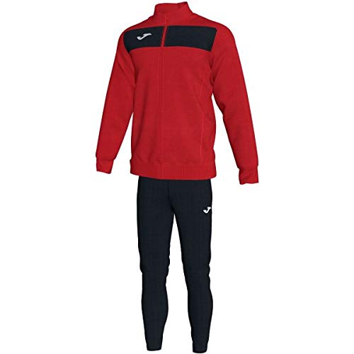 Joma Academy II Chándal, Hombre, Rojo/Negro, L