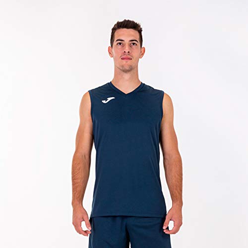 Joma Combi Camiseta Entrenamiento, Hombre, Marino, XL