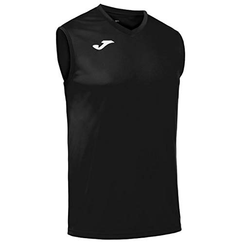 Joma Combi Camiseta Entrenamiento, Hombres, Negro, M