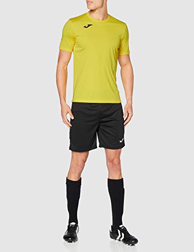 Joma Combi Camiseta Manga Corta, Hombre, Amarillo, L