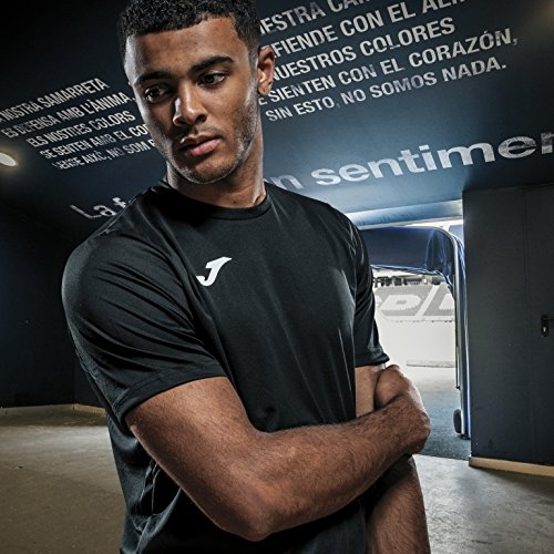 Joma Combi Camiseta Manga Corta, Hombre, Negro, M Joma Combi Camiseta Manga Corta, Hombre, Negro, M