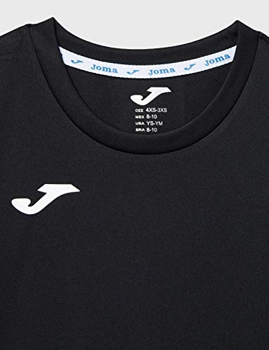 Joma Combi Camiseta Manga Corta, Hombre, Negro, M Joma Combi Camiseta Manga Corta, Hombre, Negro, M